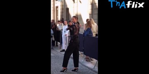 Maria Sharapova Sexy Scene in Maria Sharapova Sexy Outfit Steals The Show At Schiaparelli Haute Couture Fashion Show In Paris
