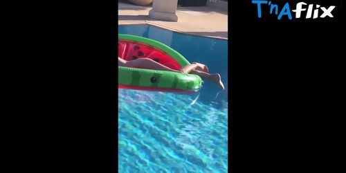 Elizabeth Hurley Sexy Scene  in Elizabeth Hurley Strips Down For Sexy Poolside Photoshoot