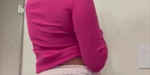 Sophieraiin White Shorts Strip Ass Teasing Video Leaked