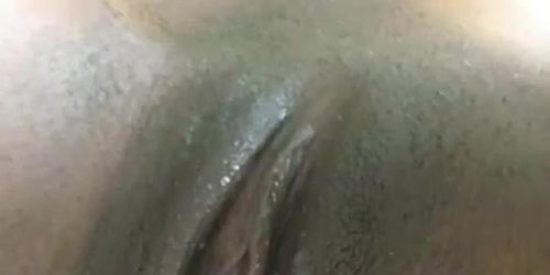 Sexy Ebony Pussy Play
