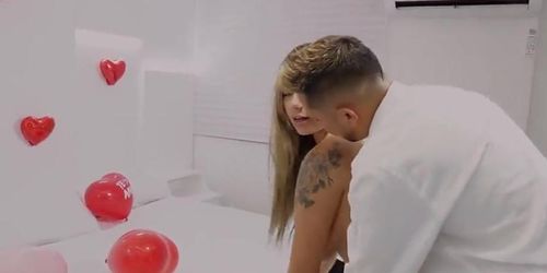 Surprise Fuck! Tommymiller Pounds Anailoves Hard In Doggy & Missionary - Big Tits Latina Blonde
