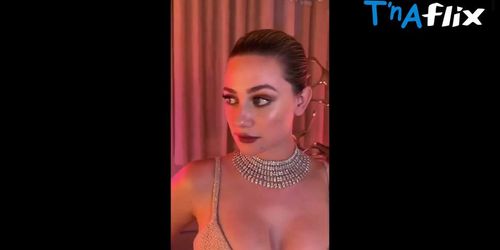 Lili Reinhart Breasts Scene  In Lili Reinhart Flaunts Her Sexy Boobs At Giorgio Armani'S One Night In Venice Fashion Show In Ita