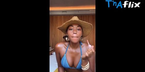 Nafessa Williams Bikini Scene  in Nafessa Williams Bikini Photoshoot Pics And Videos From Social Media