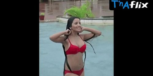 Antara Biswas Breasts,  Bikini Scene  in Antara Biswas In Red Bikini