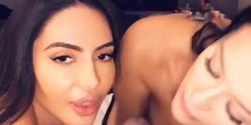 Katrina Jade, Lela Star Share Black Pipe