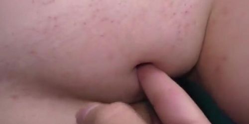 Step daddy fucks tight teen pussy under panties - muica creampie