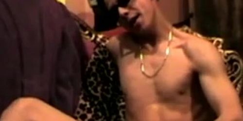 DIRTY BOYS VIDEO - Young twink in glasses fucks blowup doll in solo wanking (Lina Paige, Rico Suave)