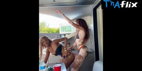 Winnie Harlow Bikini Scene  in Winnie Harlow Sexy And Sultry Stuns In Cay Skin Bikini At A Pool Party In Toronto