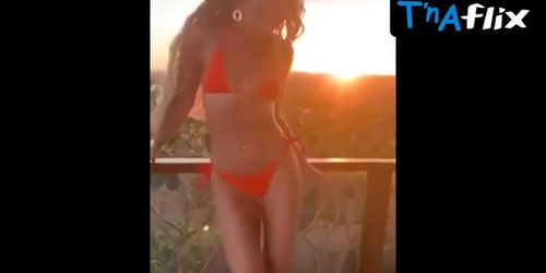 Olga Buzova Bikini Scene  in Olga Buzova Showing Her Perfect Body In A Sexy Dance