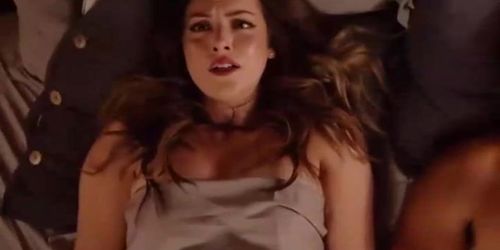 Elizabeth Gillies Sexy Scene  in Spread