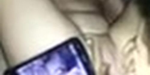 Licking Teen Pussy While Friends Recording By Mobile Phones