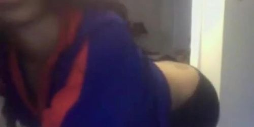 Ebony Amateur with Big Tits on Webcam (CreamyExotica)