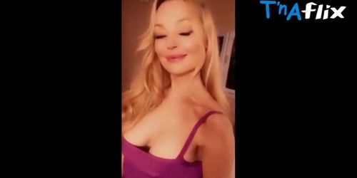 Charlotte Ross Sexy Scene  in Charlotte Ross Sexy Photos And Video Flaunting Her Sultry Cleavage