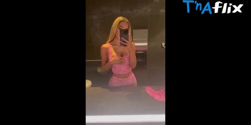Kim Kardashian West Breasts Scene in Kim Kardashian Flaunts Her Curves In Sexy Bikinis And Lingerie