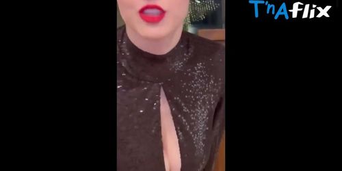 Alexandra Daddario Sexy Scene in Alexandra Daddario's Sexy Cleavage Show At 2023 Elle Women In Hollywood