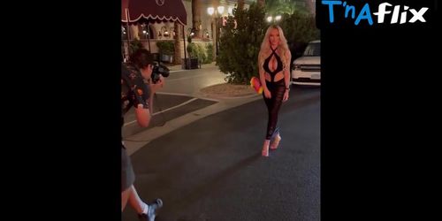 Claudia Fijal Breasts Scene  in Claudia Fijal Sizzles At Babes In Toyland Event