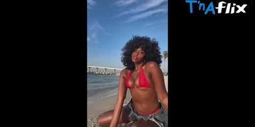 Nafessa Williams Underwear Scene  in Nafessa Williams Hot Pics And Videos From Instagram
