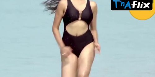 Sai Tamhankar Butt,  Breasts Scene  in Sai Tamhankar And  Smita Gondkar Hot Bikini Compilation
