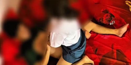 18-year-old pinay schoolgirl fucked rough by malay classmate in uniform