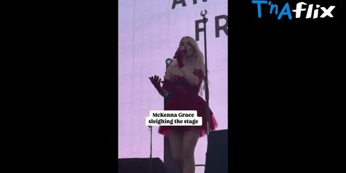 Mckenna Grace Breasts Scene  in Mckenna Grace Sexy Cleavage On Iheartradio 102.7 Kiis Fm's Jingle Ball