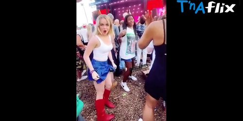 Mckenna Grace Breasts Scene in Mckenna Grace More From Lollapalooza Music Festival In Chicago