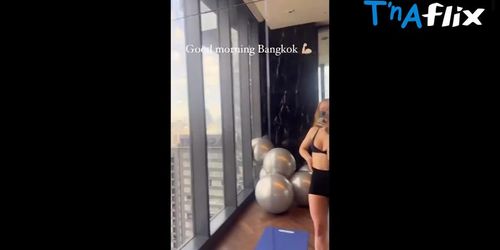 Lesley Grant Breasts,  Bikini Scene  in Lesley Grant Instagram / Tiktok