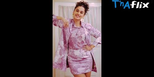 Taapsee Pannu Breasts Scene  in Taapsee Pannu Hot Sexy Bold October December 2021