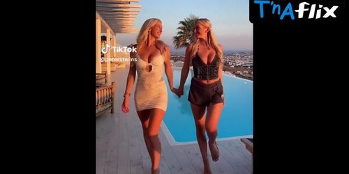 Lauren Peters Breasts,  Bikini Scene  in Lauren Peters, Nicole Peters Twins Tiktok