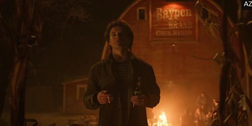 Kaitlyn Bacon Underwear Scene  in Clown In A Cornfield