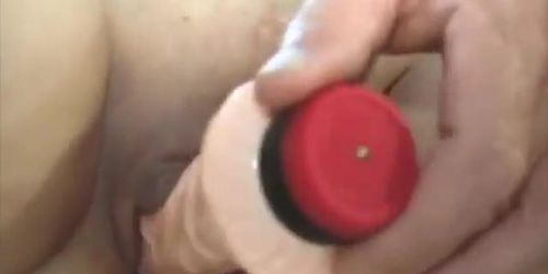 Mimi Big blonde lady ridding a dick