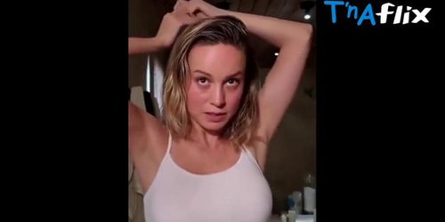 Brie Larson Sexy Scene in Brie Larson Sexy And Hot Photo And Video In A See-Through Top