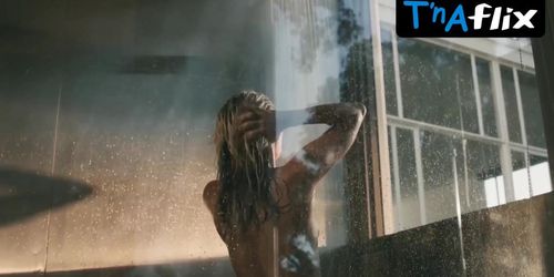 Miley Cyrus Breasts Scene  in Miley Cyrus Sexy Singing In The Shower