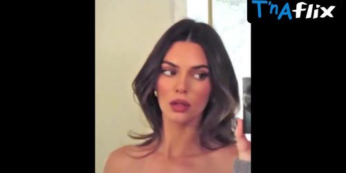 Kendall Jenner Breasts Scene in Kendall Jenner Rocks Sexy Topless Look At David Koma Event