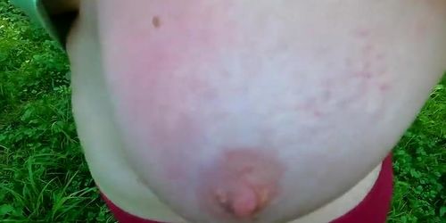 Busty German Slut Gets Her Boobs Slapped Hard In Public Outdoor Bdsm