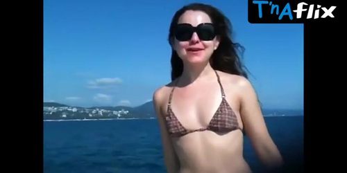 Valentina Rubtsova Bikini Scene  in Valentina Rubtsova Sexy On A Yacht
