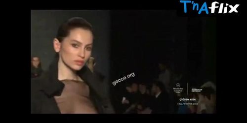 Gunay Musayeva Breasts Scene  in Gunay Musayeva Nipples During Fashion Week