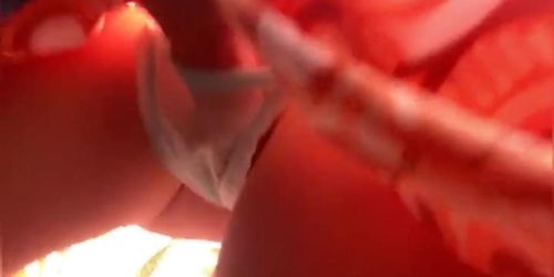 Public Bus Sex! Random Guy Cums in Transparent Panties - FoxyAleksa Gets Creampie