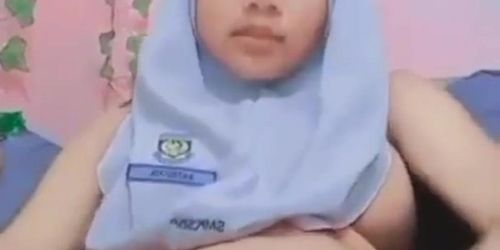 Bokep Indo ABG Jilbab Crot