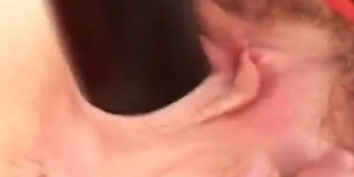 Beautiful woman spreads open pussy wide for the camera to get a good view