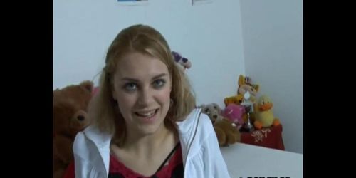 Pearly seduces rough teen friend
