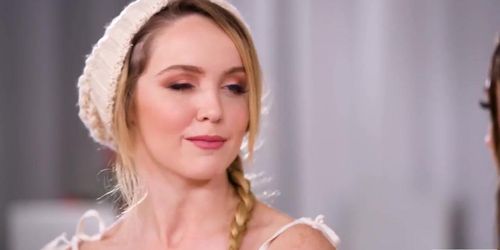 GIRLSWAY Aften Opal Makes Interview With Freshly Coming Out Nikole Nash (Too Much)