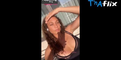 Lilly Becker Sexy Scene  in Lilly Becker Sexy Flaunts Her Hot Cleavage In A Seductive Video