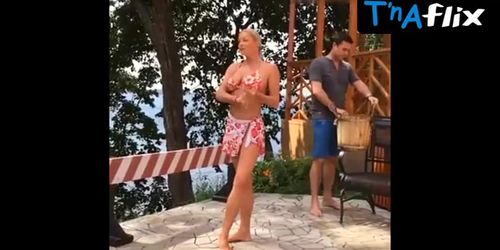 Anastasia Volochkova Bikini Scene  in Anastasia Volochkova Sexy Pose