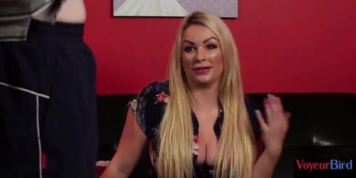 Bigtitted Brit Getting Horny