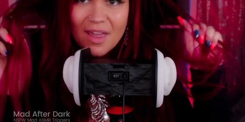 Mad ASMR Triggers NSFW Sensual Triggers with Ear Licking
