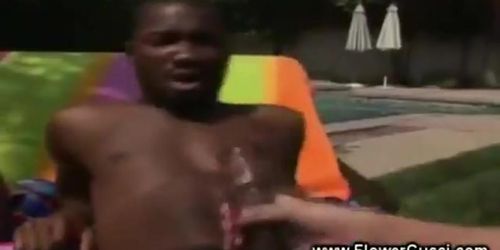 Interracial foursome for horny anal babes