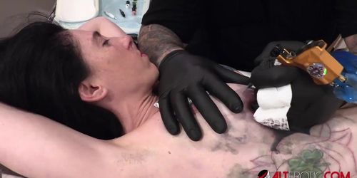 Marie Bossette Gets A Rose Tattooed On Her Rib Big Tity Slut (Dagmar Jihlavcova, Rose Marie)
