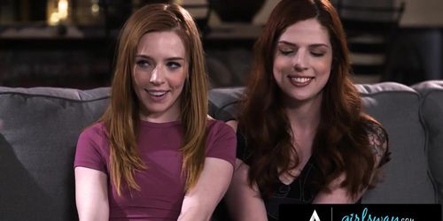 Girlsway - Horny Stepsisters Have Threesome With Their Stacked Stepmother Lauren Phillips (Lauren Crist, Madi Collins, Scarlett Mae, scarlett_mae)