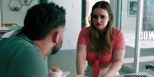 Big tits Codi Vore getting fucked hard just for warm shower and clean room (Seth Gamble)