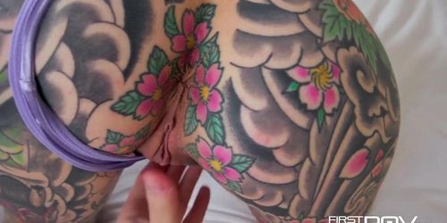 Tattooed PAWG Getting Dicked (Maya Devine, Maya Divine, Tiger Lilly, Tiger Lily, Wendy Divine)